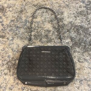 Gray Quilted Vera Bradley Bag - 100% Nylon
